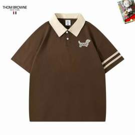 Picture of Thom Browne Polo Shirts Short _SKUThomBrowneM-3XL25tr3325431